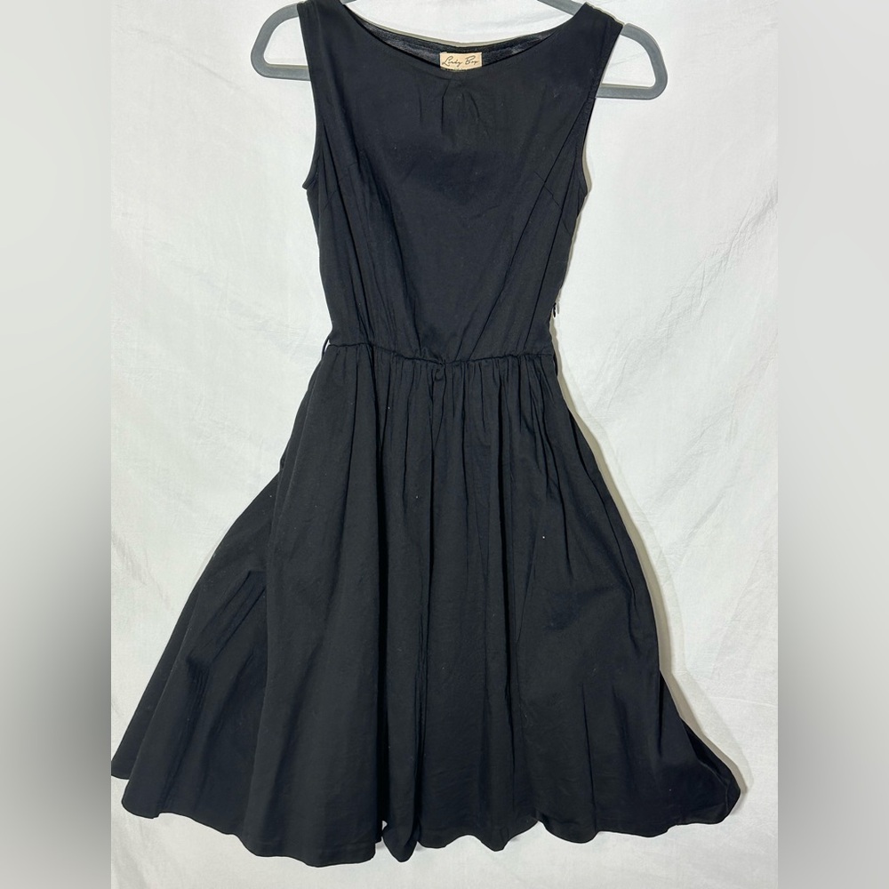 Lindy Bop Womens S Black Vintage Dress